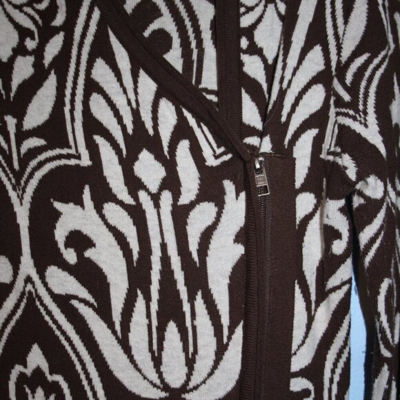 Avalanche Side Zip Front Cardigan Hooded Large - Picture 5 of 13